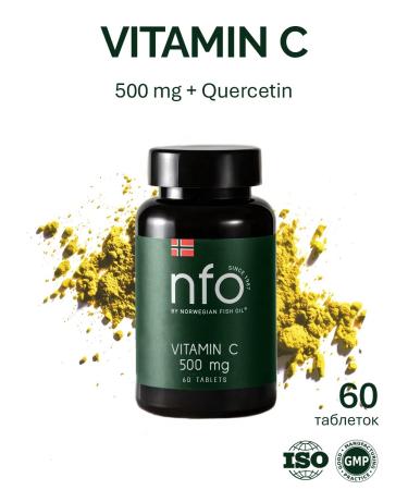 Norwegian Fish Oil Vitamin C 500mg with querecetin (Norway)