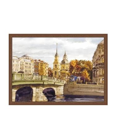 GET&JOY Tea Black St. Petersburg in Watercolors - the Church of St. Simeon and Anna - Buy Online on GoSupps.com