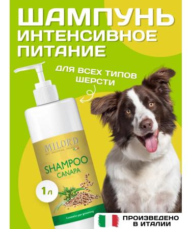 MILORD Professional shampoo for dogs and cats a bite!