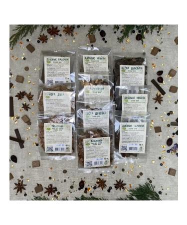 Kuban herbs Gift set for tinctures No. 6 (10 pcs.) For moonshine vodka - Buy Online on GoSupps.com