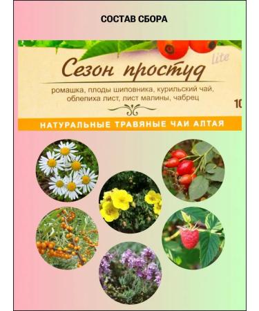 Secrets of Altai Herbal collection for the prevention and treatment of colds - Buy Online on GoSupps.com