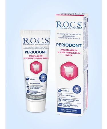 ROCS Toothpaste from inflammation and bleeding Periodont 75 ml