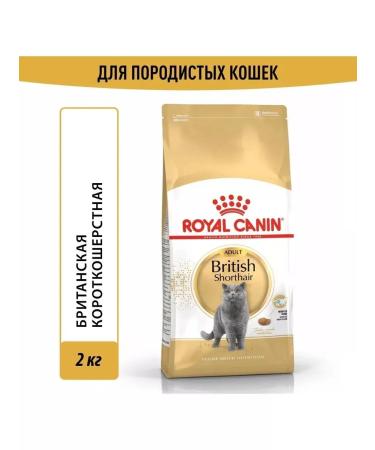 ROYAL CANIN British shorthair feed of British short -haired cats 2kg