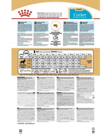 ROYAL CANIN Cocker adult dogs breed Coker Spaniel 3kg - Buy Online on GoSupps.com