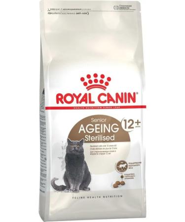 ROYAL CANIN Sterilated Ageing 12+ food of older sterilized cats 4 kg - Buy Online on GoSupps.com