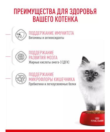 ROYAL CANIN Dry food for kittens Kitten with a bird 1.2 kg - Buy Online on GoSupps.com