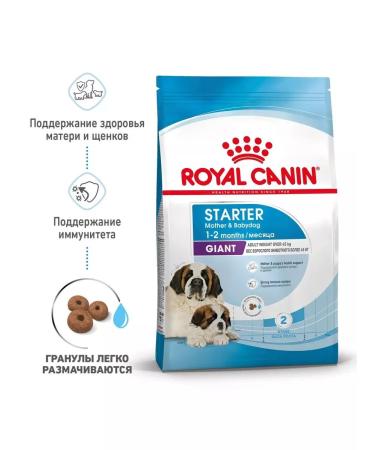 ROYAL CANIN Giant Starter food for giant puppies up to 2 months 4 kg - Buy Online on GoSupps.com