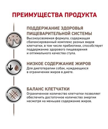 Royal Canin GastroinTestinal Low Fat Form for dogs weight control 12kg - Buy Online on GoSupps.com