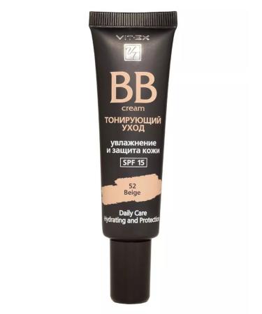 BB-cream Toning Care SPF15 Tone 52 Beige 30ml (Vitex) - Buy Online on GoSupps.com