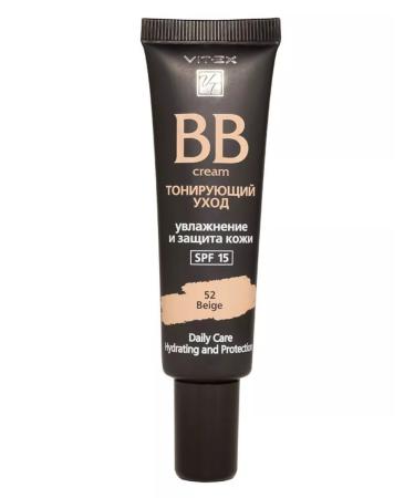 BB-cream Toning Care SPF15 Tone 52 Beige 30ml (Vitex) - Buy Online on GoSupps.com