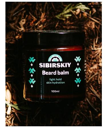 SIBERIAN Balm for a beard and mustache with a light fixation of 100 ml