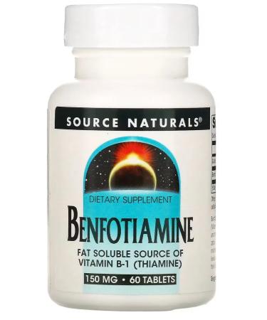 Source Naturals Benfotiamine dietary supplement US Iherb vitamins - Buy Online on GoSupps.com