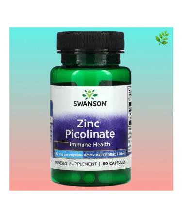 Swanson Picoline zinc 60 capsules