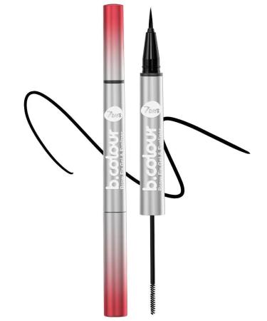 7DAYS Eyebrow gel is transparent eye eyeliner is black 2B1 - Buy Online on GoSupps.com