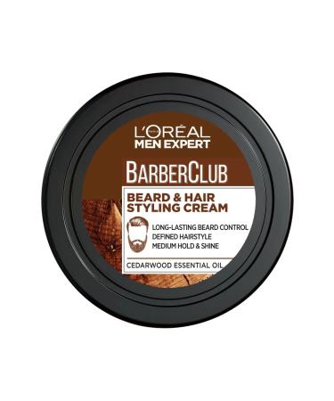 L'Oreal Paris Men Expert Barber Club creamstiling for beard+hair - Buy Online on GoSupps.com