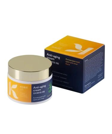 Korie Facial cream anti -aging from wrinkles Korean 50 ml - Buy Online on GoSupps.com