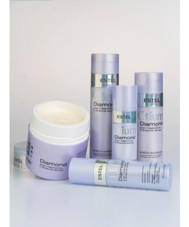 ESTEL Shampoo for smoothness and shine of hair Otium Diamond 250 ml - Buy Online on GoSupps.com