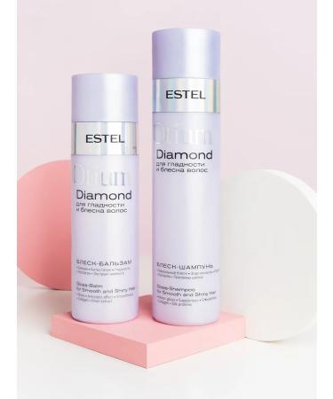 ESTEL Shampoo for smoothness and shine of hair Otium Diamond 250 ml - Buy Online on GoSupps.com