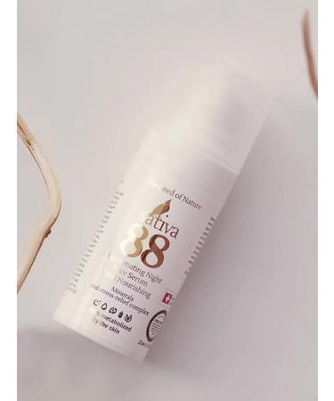 SATIVA Night serum for the face anti -aging departure from wrinkles No. 88 - Buy Online on GoSupps.com