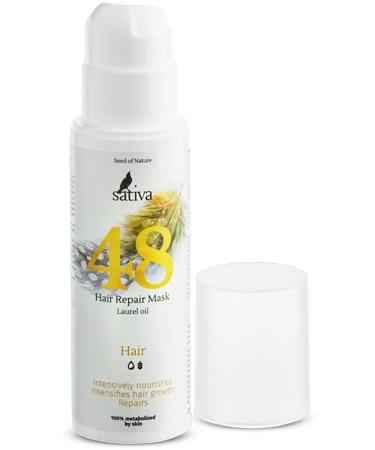 SATIVA Mask for hair growth and scalp Restoring No. 48