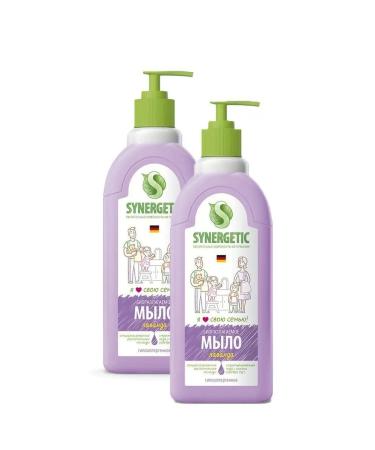 SYNERGETIC Liquid soap hypoallergenic 2 pcs. 500 ml
