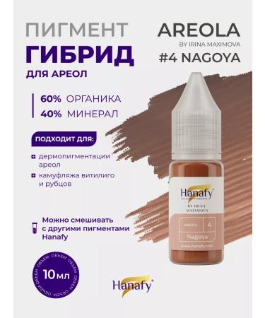 Hanafy Pigment No. 4 for permanent makeup of the Areola Irina Maximova