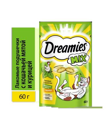DREAMIES Cotton for cats with chicken and mint 6pcs 60g - Buy Online on GoSupps.com