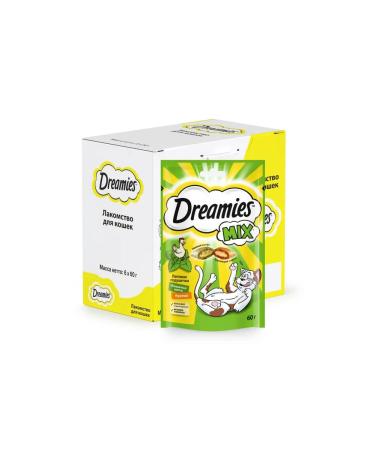 DREAMIES Cotton for cats with chicken and mint 6pcs 60g - Buy Online on GoSupps.com