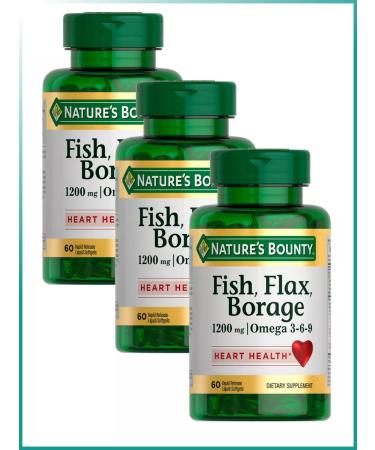 Nature's Bounty Omega 3-6-9 60 pcs