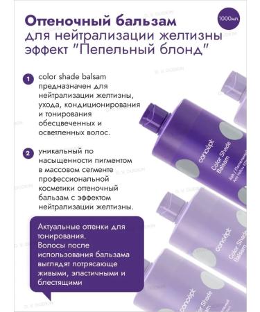 concept Silver shampoo and balm ash blond - Buy Online on GoSupps.com