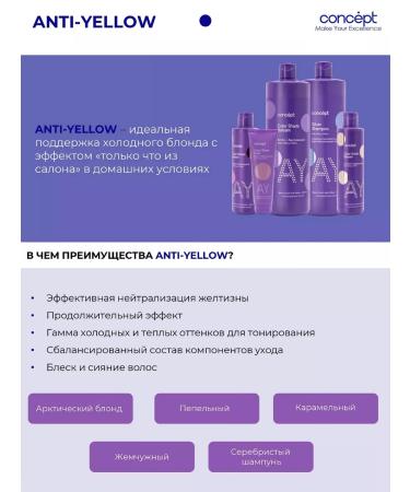 concept Silver shampoo and balm ash blond - Buy Online on GoSupps.com