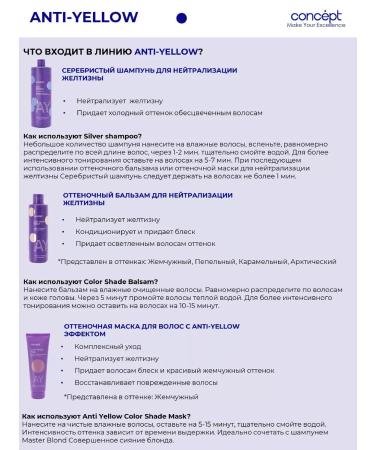 concept Silver shampoo and balm ash blond - Buy Online on GoSupps.com