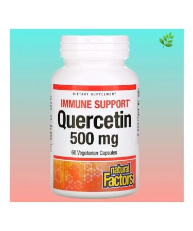 Natural Factors Quercetin 500 mg 60 capsules