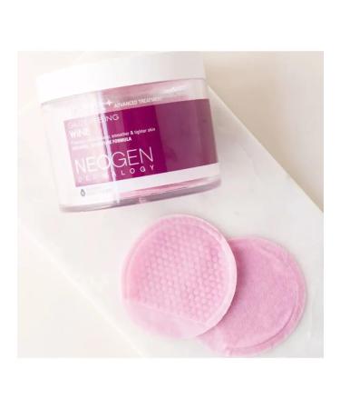 NEOGEN Exfoliating piling padds for face with wine 30pcs - Buy Online on GoSupps.com