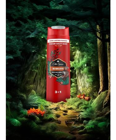 Old Spice Male perfumed shower 3 in 1 Bearglove 0.4l - Buy Online on GoSupps.com