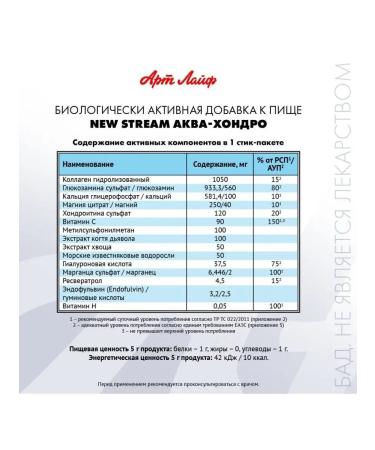 ArtLife New Stream aqua-chondro - Buy Online on GoSupps.com