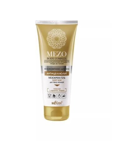 BELITA "Mezo Body Complex" Sleep Slim Meokmer-Gel for Night Body - Buy Online on GoSupps.com