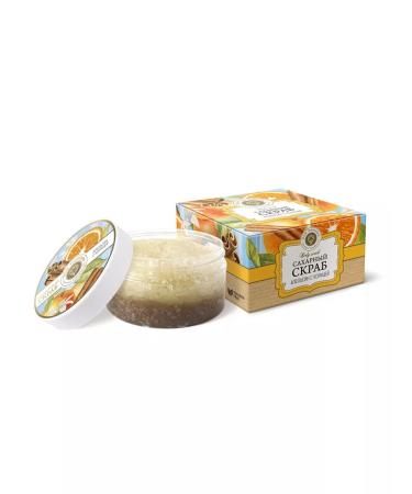 Manufactory House of Nature Sugar body scrub orange with natural cinnamon 270 g - Buy Online on GoSupps.com