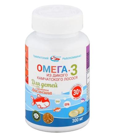 BIOROSA Omega-3 for children Orange 300 mg 250 pcs - Buy Online on GoSupps.com