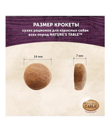 NATURE'S TABLE Dog food dry chicken rice 4pc x 2.3kg - Buy Online on GoSupps.com