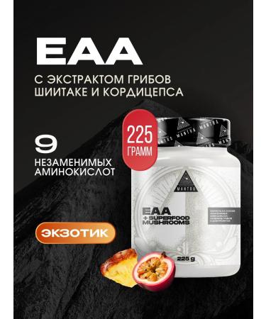 Biohacking Mantra EAAA amino acids BCAA improved BCA exotic formula 225g