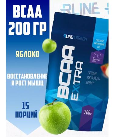 R-line BCAA powder 2 1 1 amino acids BCAA Extra Powder 200 grams - Buy Online on GoSupps.com
