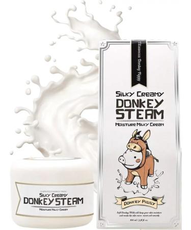 Elizavecca Moisturizing face cream with donkey milk power Korea - Buy Online on GoSupps.com