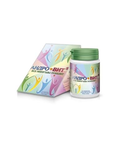 Parapharm Androvit Andro vitamins for fertility 60 tab - Buy Online on GoSupps.com