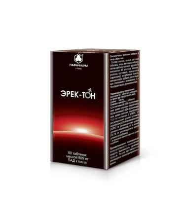 Parapharm Erek-ton (erekton) tab. No. 60 - male energy stimulator - Buy Online on GoSupps.com