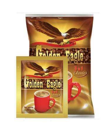 Golden Eagle Coffee soluble golden needle 3 in 1 20g 2Up in 50 paces - Buy Online on GoSupps.com