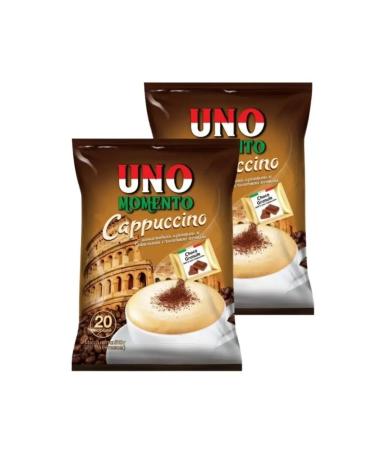 UNO MOMENTO CAPPUCCINO coffee drink 2UP 20 PAK (25.5g) - Buy Online on GoSupps.com
