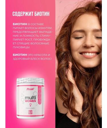 Fitrule Nutrition Multi Women 90 pcs multivitamins - Buy Online on GoSupps.com