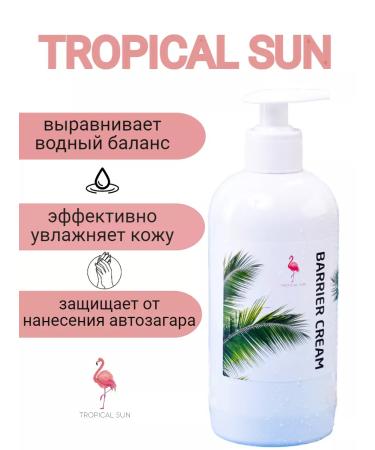 Tropical Sun Cream-barrier for an instant car tan with a dispenser of 500 ml - Buy Online on GoSupps.com