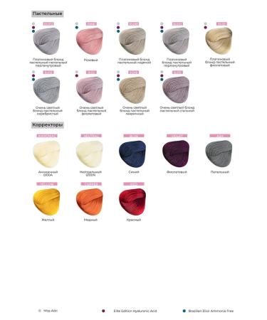 ADRICOCO Hair color cream (10.02 platinum blond purple) - Buy Online on GoSupps.com